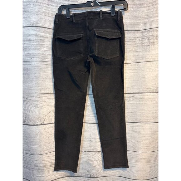 Nili Lotan Black Corduroy Jane Pants Size 0 - Picture 2 of 3